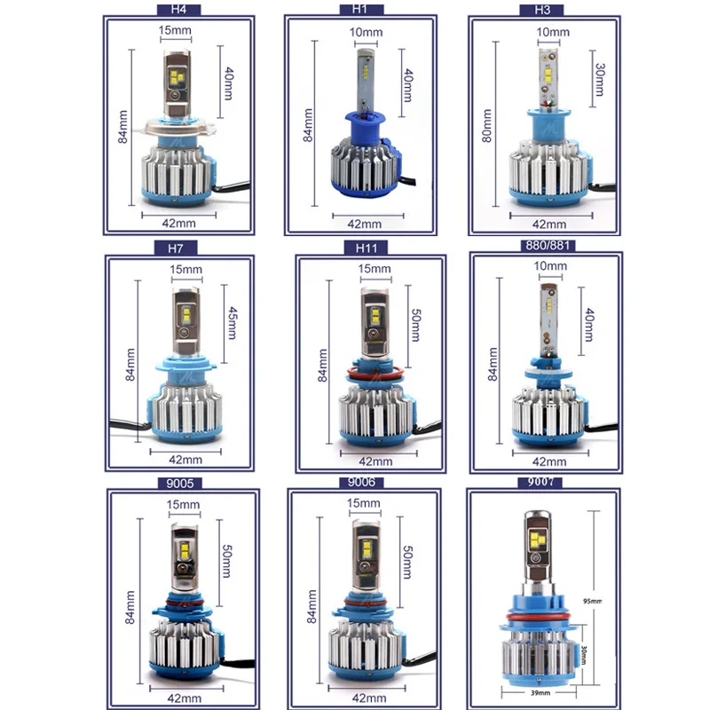 AICARKAS-2-PCS-T1-Series-70W-7200LM-6000K-H4-H1-H3-Turbo-LED-Car-Headlight-H7