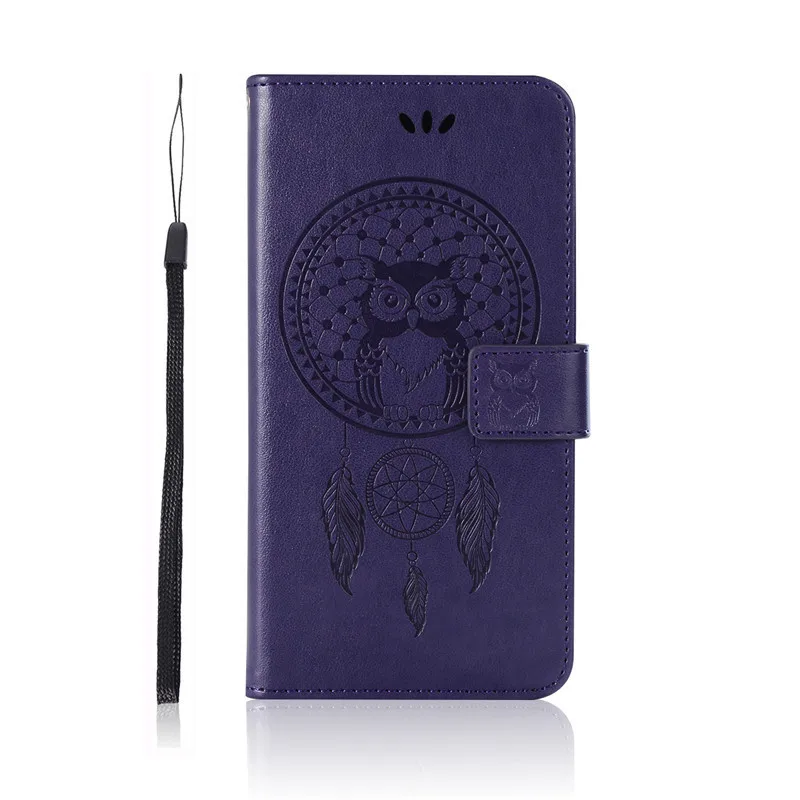 Флип Чехол Для samsung A40 чехол Роскошный чехол для телефона из искусственной кожи для samsung Galaxy A40 40 GalaxyA40 SM-A405F A405 A405F чехол - Цвет: Purple