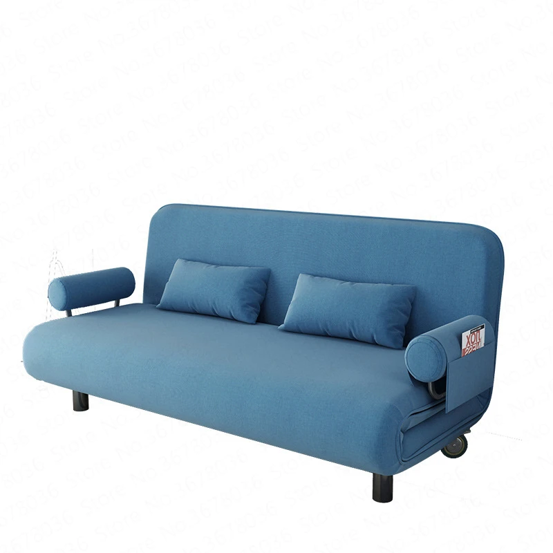  Sofa Bed Dual-use Living Room Multi-function Foldable Single Bed Economy Small Apartment Bedroom Sm