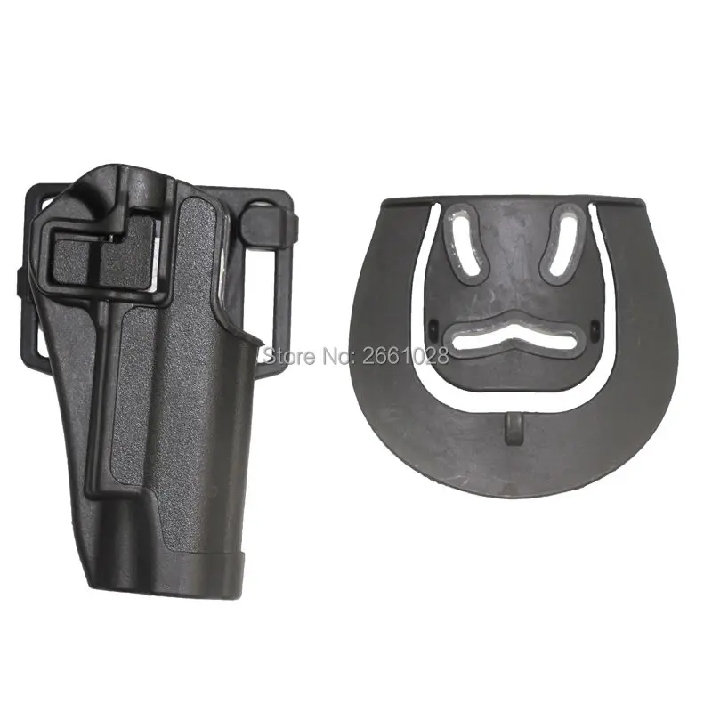 

Tactical Colt 1911 RH Pistol Belt Holster Hunting Compact Gun Belt holster with Platform Adapter