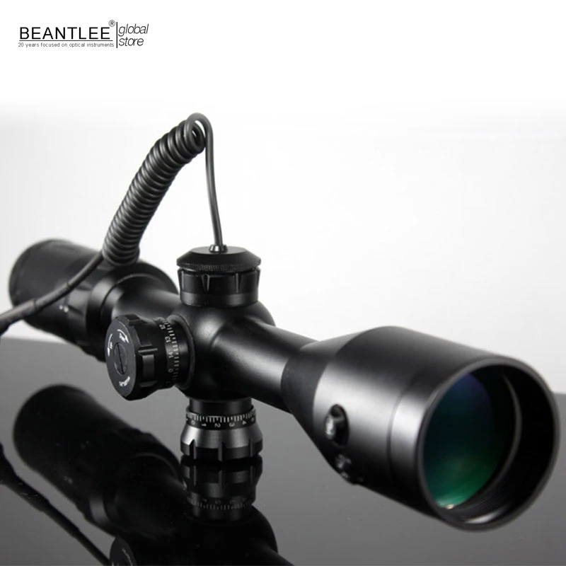 

Free shiping Tactical 3-9X42 IRG Red Dot Sight Optical Illuminated Hunting Rifle Scopes With Electronic control