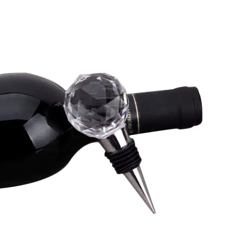 Домашняя винная коллекция пробка для бутылки Красного вина Хрустальная стеклянная вакуумная пробка для вина