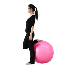 Для женщин 65 см фитнес тренировки подходит Йога фитбол тренировочный мяч для использования в помещениях