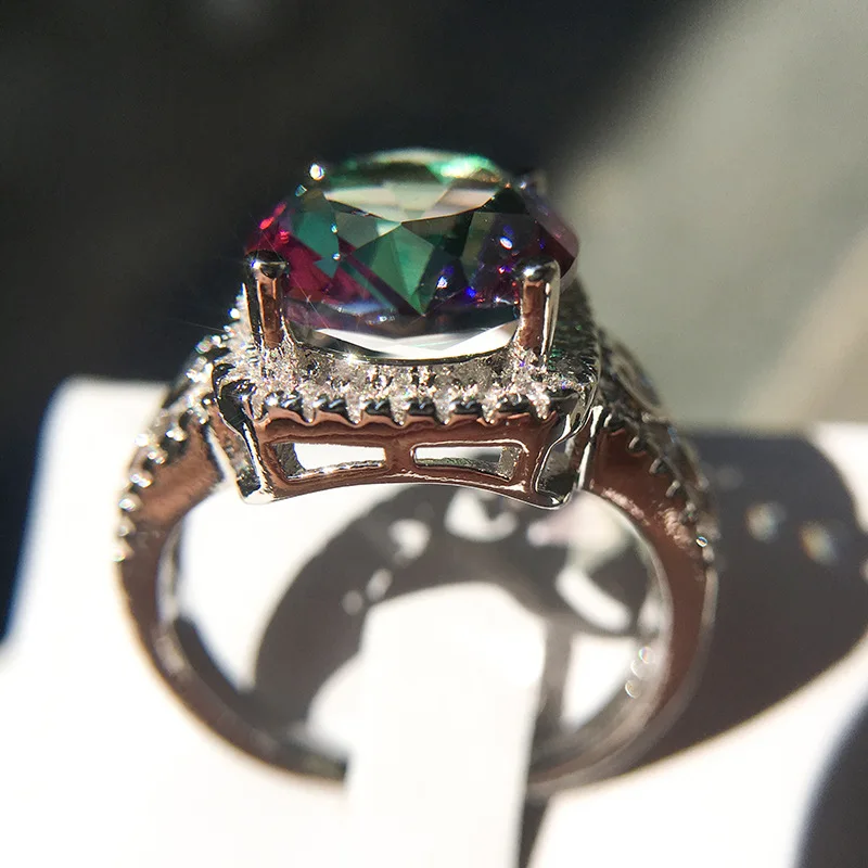 colorful crystal rings jewelry silver (6)