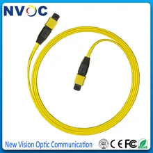 SM, 12 ядер, 3 м, MPO(F)-MPO(F), MPO Женский Волоконно-оптический патч-корд, одномодовый, тип B, 3,0 мм LSZH мини круглый кабель, элитные потери