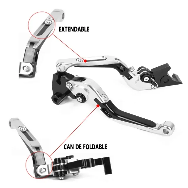For KTM 640 620 400 Adventure LC4-E/EGS/EXC 1997-2001 Brake Clutch Levers Set
