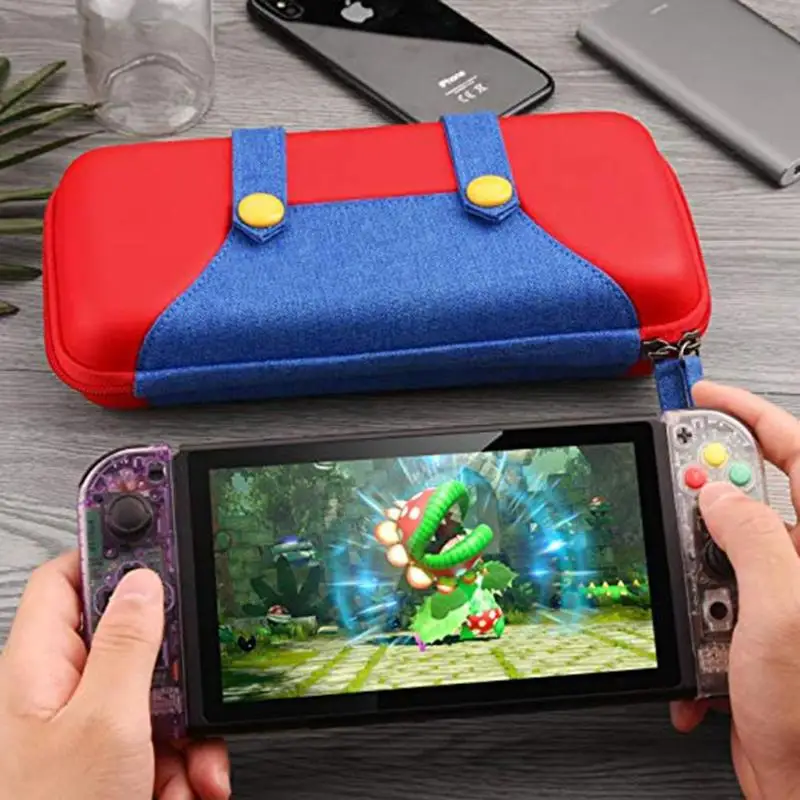 Чехол для портативного геймпада для Nintendo Switch PU, сумка для хранения игр, Жесткий Чехол для Nitendo Switch NS, аксессуар для консоли