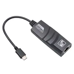 Тип usb C до RJ45 LAN сетевой карты Реверсивный USB 3,1 Интерфейс (USB-C), чтобы RJ45 100/1000 Mbps Ethernet LAN сетевой адаптер