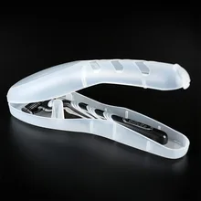 Neue Klar Reise Tragbare herren Rasierklingen Halter Rasierer Fall Hohe Qualität Weibliche Rasieren Maschine Box(China)
