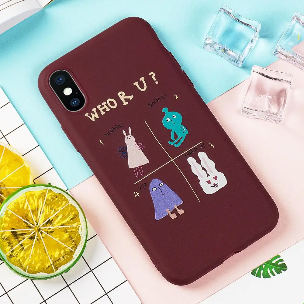 Для iPhone 6 6S 5s SE 8 8Plus X 7 7Plus XS Max Cute Avocado Love Heart Мягкая силиконовая коробка для сладостей для iPhone XR XS MAX XS Capa - Цвет: 03