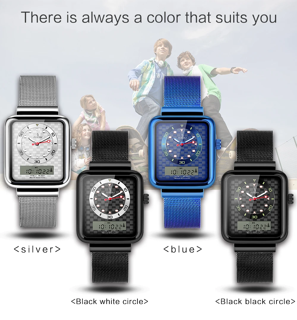 Watch Men Dual Display Watch Men Sport Luxury Watch Male (7)