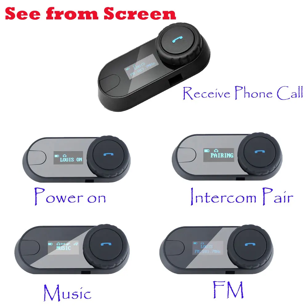 Мягкие Наушники с ЖК экраном FM TCOMSC hi fi звук прямые звонки DSP дуплексный домофон