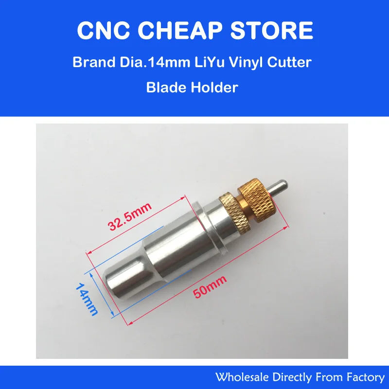 Brand New 14mm Liyu Roland China Vinyl Cutter Blade Holder Cutting Plotter Blade Holder Brand New 14mm Liyu Roland China Vinyl Cutter Blade Holder Cutting Plotter Blade Holder
