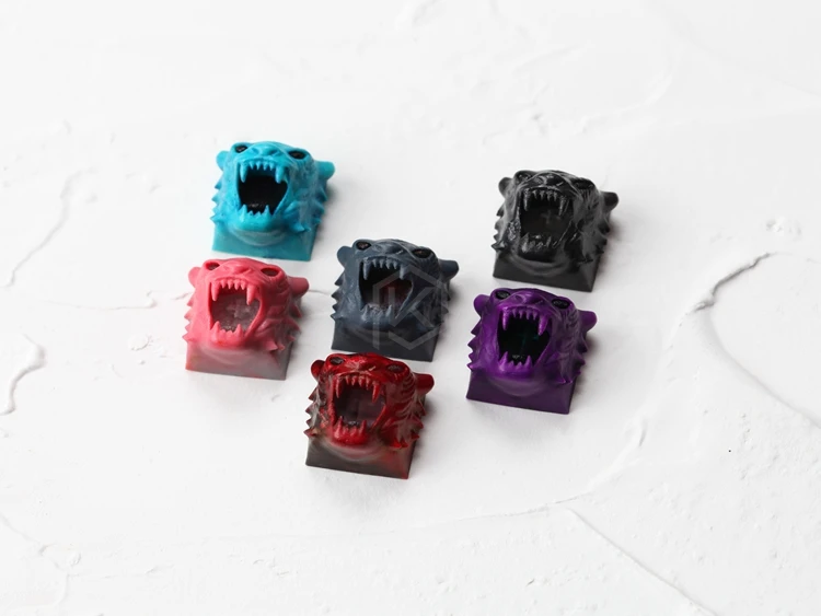 Groupbuy бесплатная доставка BoB Roar полимер художественный блеск колпачки для ключей
