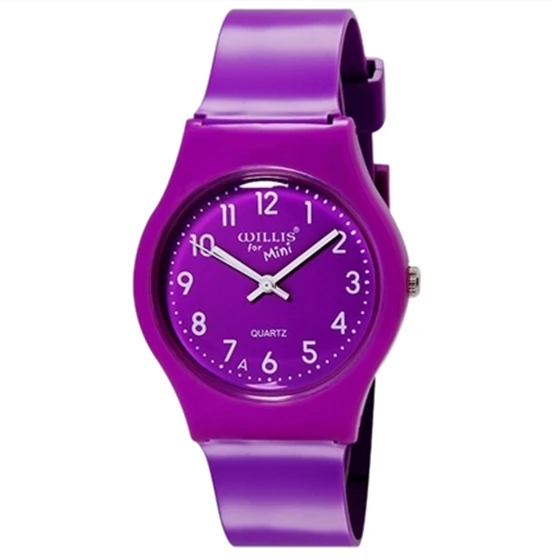 

WILLIS Children's Cartoon Watch Bright Color Stylish Analog Watch Jelly Watch