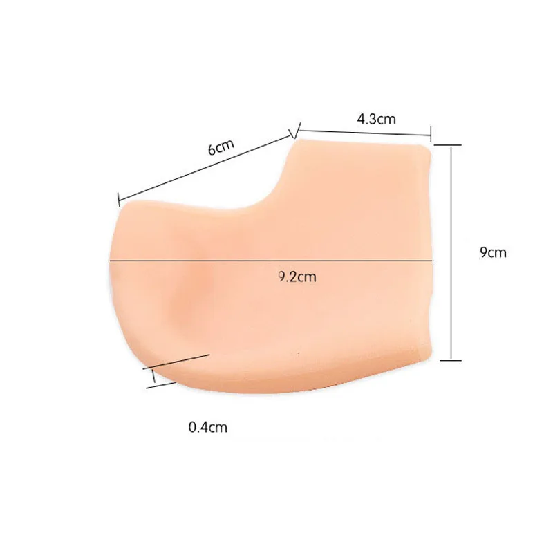 Новые гелевые силиконовые носки для ног защита для пятки силиконовый чехол снимает пятку с защитой от трещин кремния отбеливающий силикон массаж ног