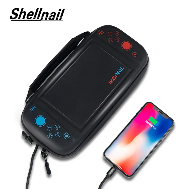 

Shellnail Charge Case For Nintend Switch Water-resistent Storage Bag With USB Charging For Nitendo Switch NS Console Accessories