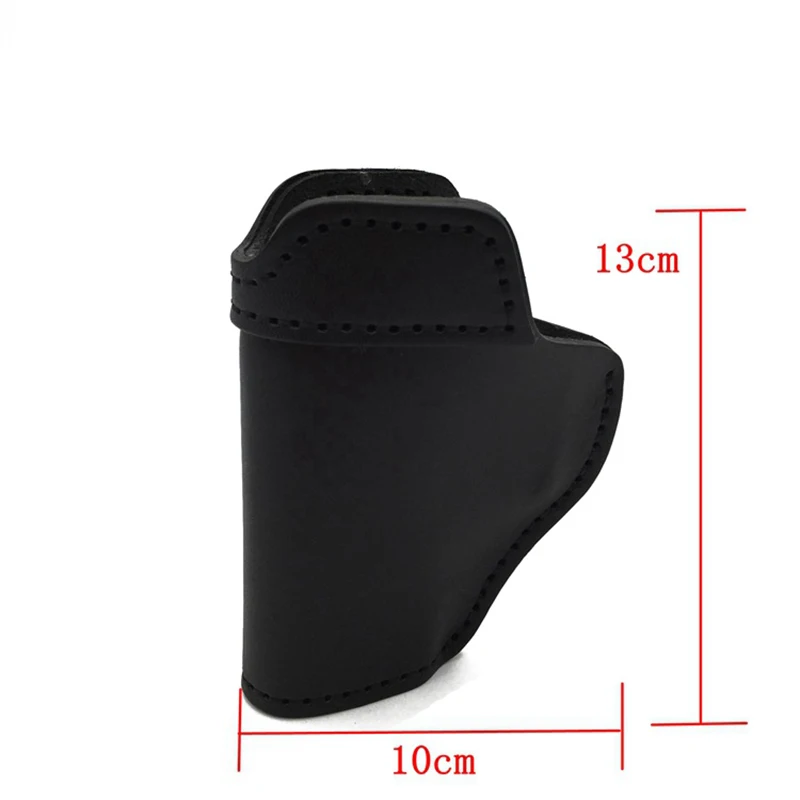 Кожаный кобура IWB для S & W M P Shield GLOCK 17 19 22 23 32 33 / Springfield XD XDS Plus все ручные пистолеты