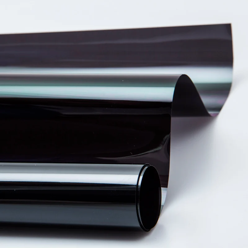 

VLT 5% 50cmx300cm Deep Dark Car Window Tint Film Car Auto House Commercial Solar Protec Window Car Tinting Solar Protection film