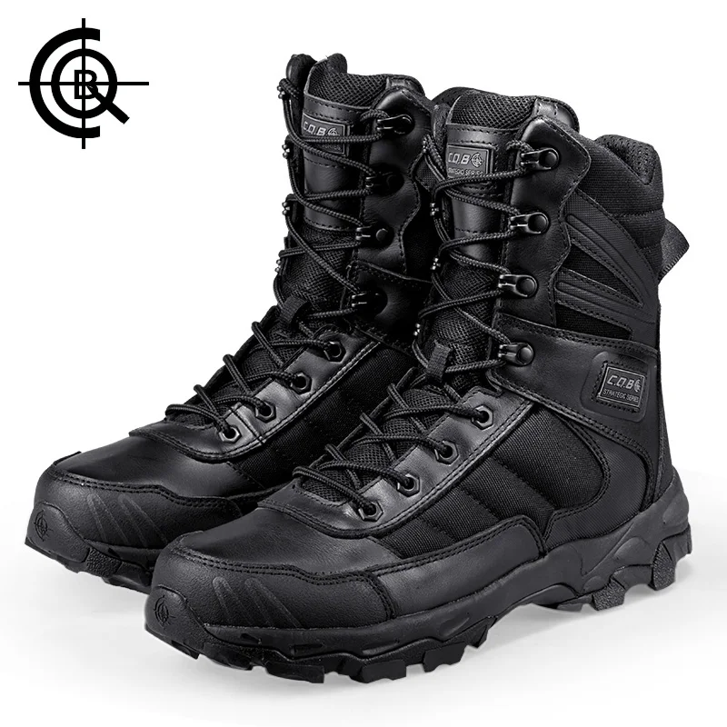 CQB Outdoor Light Weight Hiking Tactical Boots Men Special Military