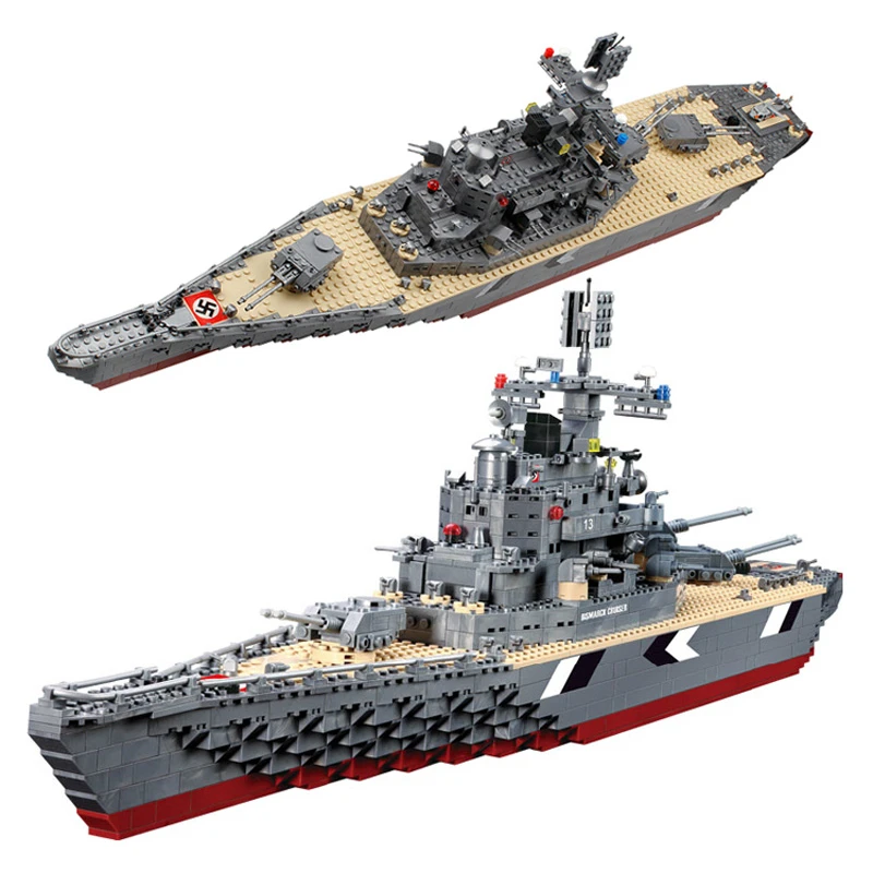 bismarck lego ship