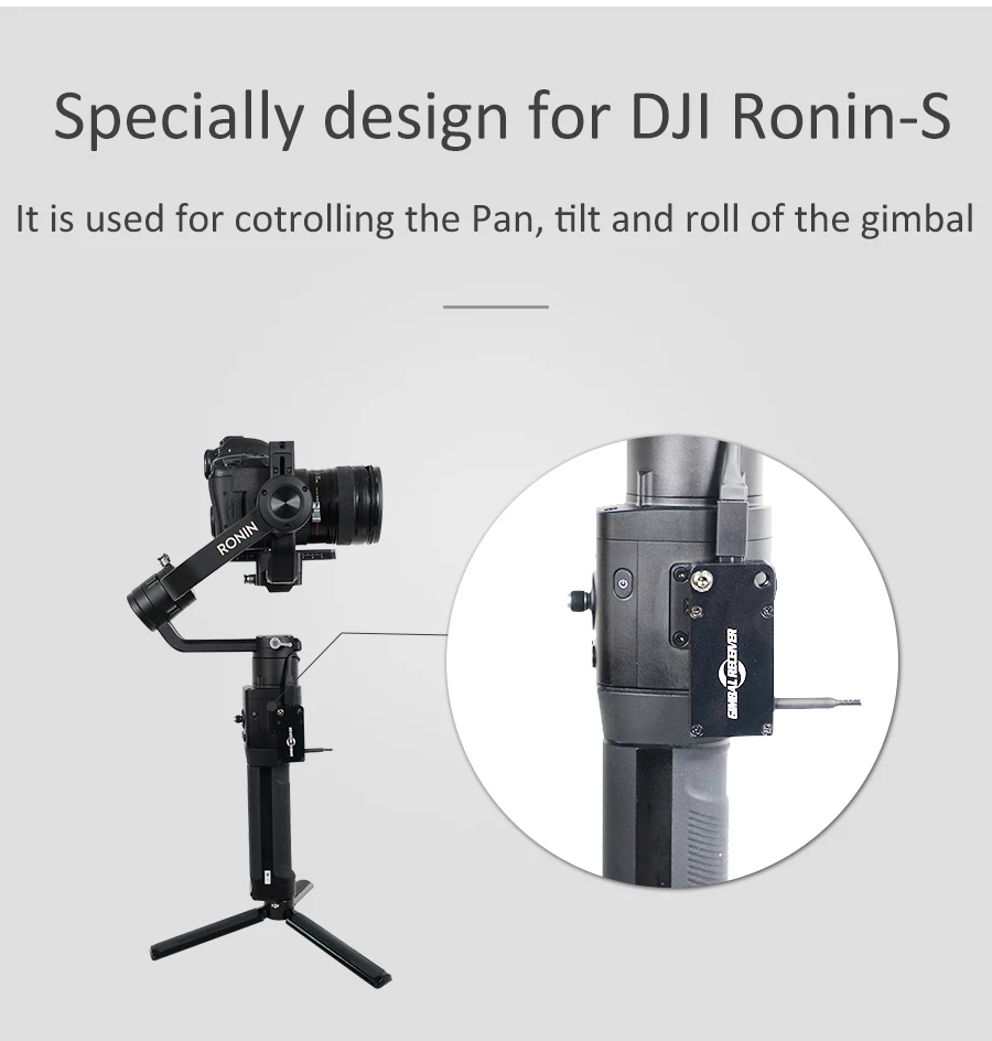 Greenbull беспроводной пульт дистанционного управления для Ronin S Gimbal стабилизатор управления Расстояние близкое к 500 метров