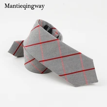 Mantieqingway Формальные Деловые хлопковые галстуки для мужчин свадебные обтягивающие Модные клетчатые и галстуки в полоску галстук-бабочка Gravatas corbatas