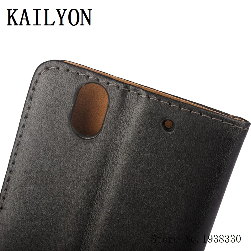 Kailyeon Роскошный чехол из натуральной кожи для Sony Xperia C4 Dual E5303 E5306 E5353 откидной Чехол
