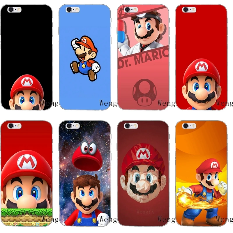 

Design Lovely super mario bros Soft phone case For Xiaomi Mi A2 6X 8 SE Pro Lite Mix Max 3 Redmi 6 6A S2 Note 6 Pro Pocophone F1