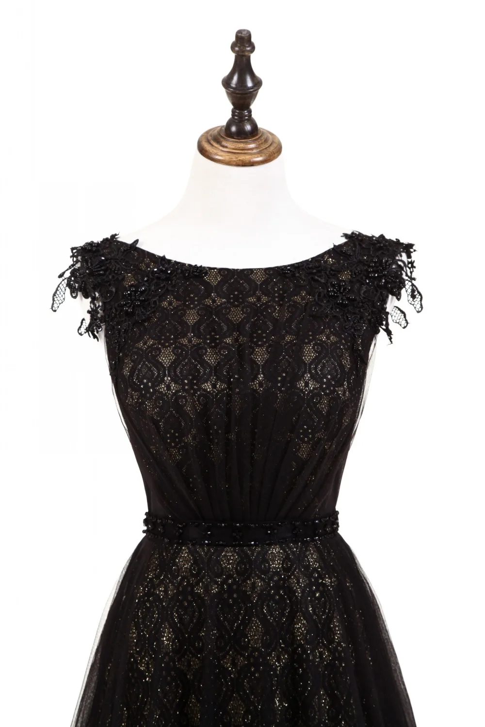 bordado Preto Vestido de Festa_conew1