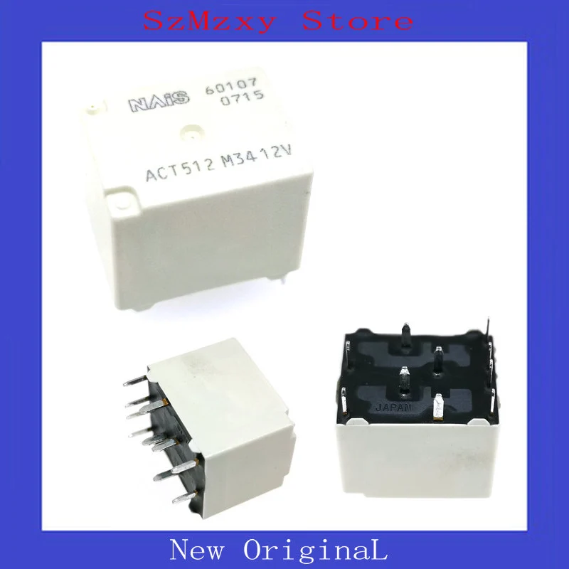 

1PCS Auto Relay ACT512 12V NEW DIP10 Audi often USES vulnerable relays
