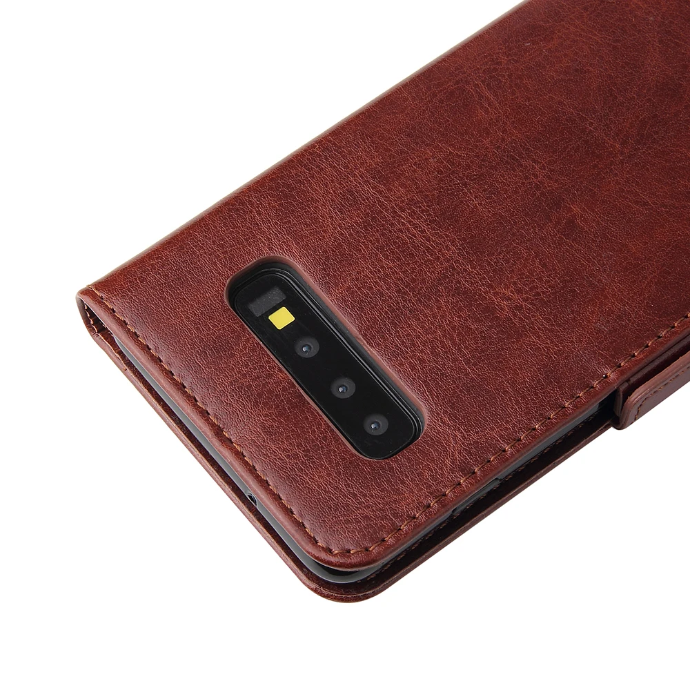 For Samsung Galaxy S8 S9 S10 Plus Wallet Leather Case fashion zipper Flip Stand for Galaxy S10(5G) S10E Cover Mobile Phone Bag