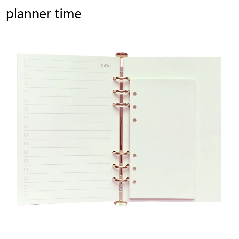 A5/A6 бумага для спирального блокнота наполнитель тетрадей Filofax ежедневник