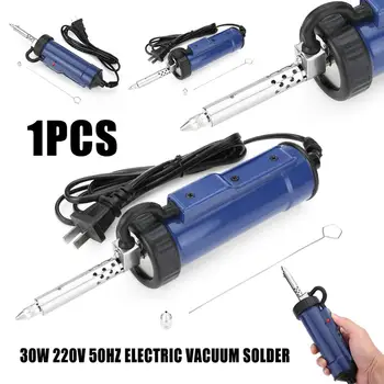 

30W 220V 50Hz Electric Vacuum Tin Solder Sucker Desoldering Pump Iron Gun Electric Vacuum Sucker Repair Tool Pump Removal Tool