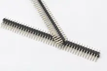 5 шт. Шаг 2.0 мм 80 Pin 2×40 Двухрядные Мужской Breakable Контактного Коннектора Газа для Arduino черный
