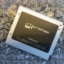 Для A106 батарея MICROMAX, A106 батарея мобильного телефона(MICROMAX Q338 Q340) 2000 мАч литий-ионная аккумуляторная батарея для мобильного телефона