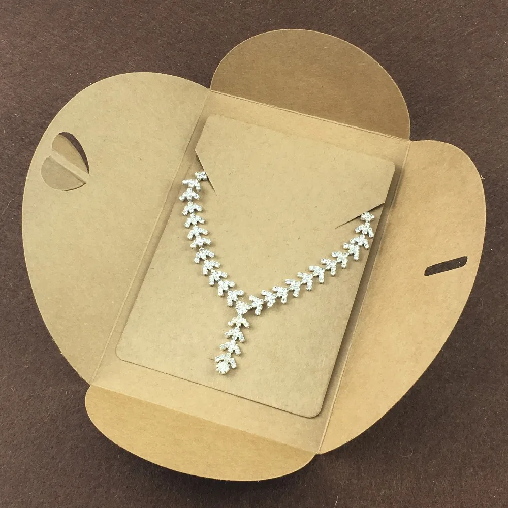 

20pcs Paperboard Envelope + 20pcs Necklace display card,easy carries jewelry Bags Packing Accessories Gift Envelope 15x10