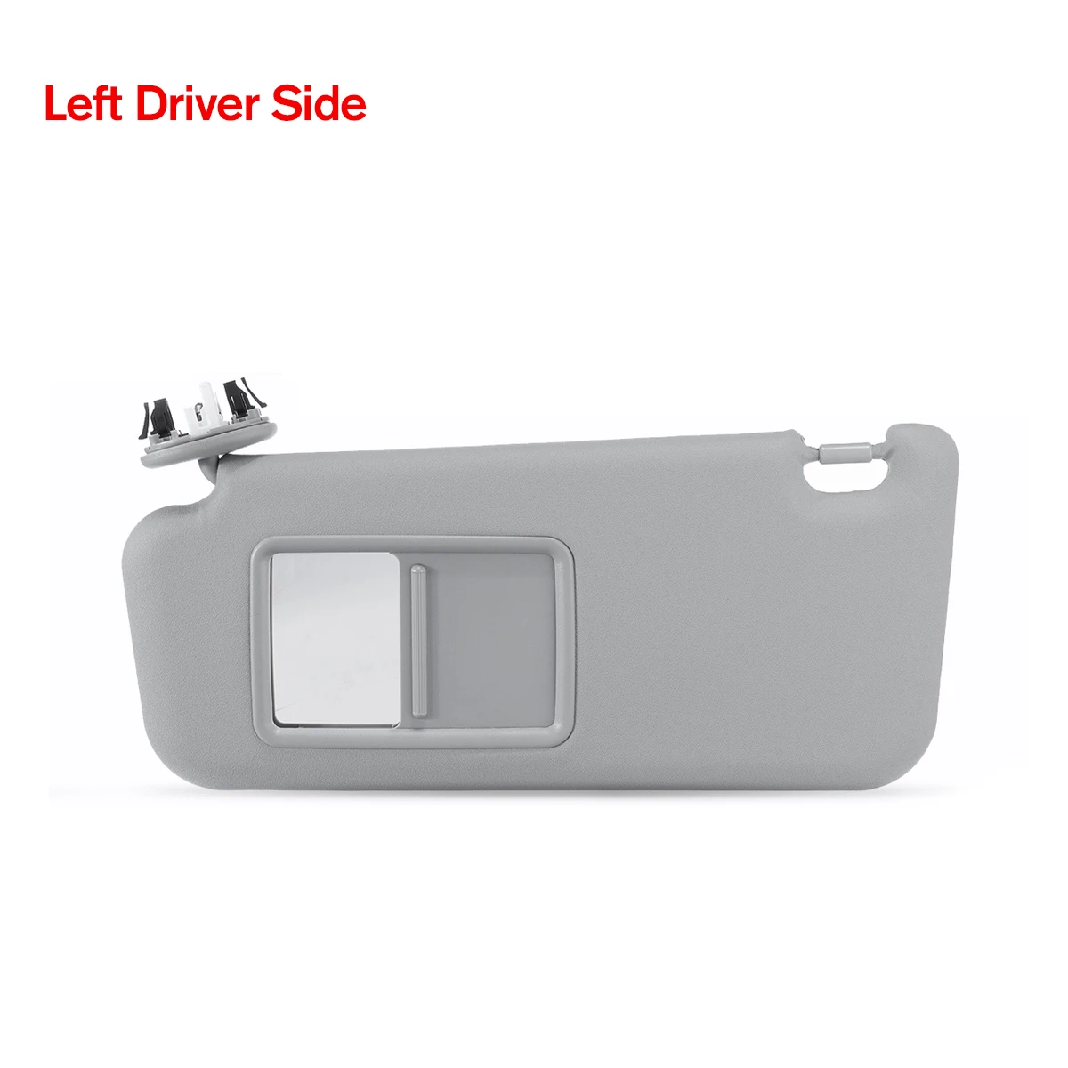 NEW 1PCS Left/Right Car accessories Gray Beige Sun Visor with Make-up Mirror and Screws For Toyota RAV4 2006-2009 74320-42501-A1