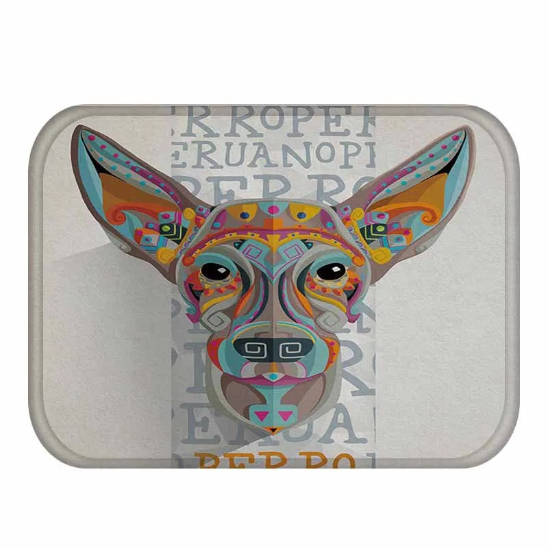 New Cartoon Style Lovely Animal Home Non Slip Door Outdoor Rug For Kitchen Bathroom Carpet Floor Mats For Living Rooms Rugtas