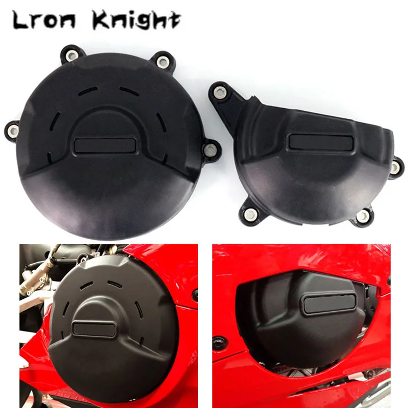 

For DUCATI V4 PANIGALE 2018 Motorcycle Nylon Engine Stator Cover Engine Guard Protection Side Shield Protector