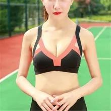 Фитнес Йога Спортивный Бюстгальтер Push Up Для женщин S Training быстросохнущая мягкий майка спортивный жилет лоскутное крест ремешок сзади Для женщин спортивные