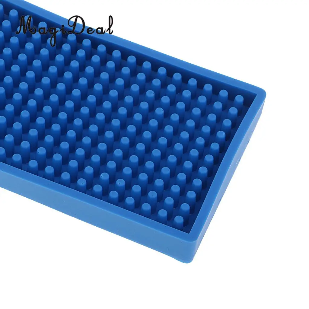 Bar Mat PVC Coaster Bar Service Mat Rubber Waterproof Kitchen Tool Blue