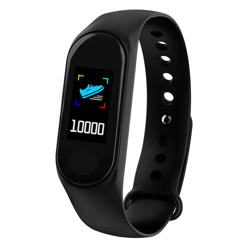

Color Screen 0.96" HD Waterproof Bluetooth Smart Bracelet Heart Rate Monitor Watch Sport Wrist Band Fitness Tracker for Android