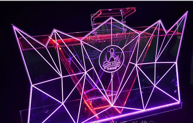 GH-C002 Acrylic Bar Table Specific Use and Modern Appearance illuminated Led Bar Counter Furniture for Bar/Night Remote Control GH-C002 Acrylic Bar Table Specific Use and Modern Appearance illuminated Led Bar Counter Furniture for Bar/Night Remote Control