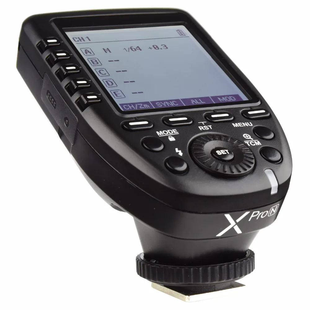 Godox Xpro N передатчик триггер + 3 * XTR 16 приемник Стробоскопическая головка вспышка