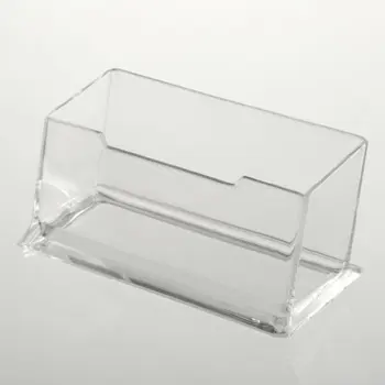 

Affordable New Clear Desktop Business Card Holder Display Stand Acrylic Plastic Desk Shelf