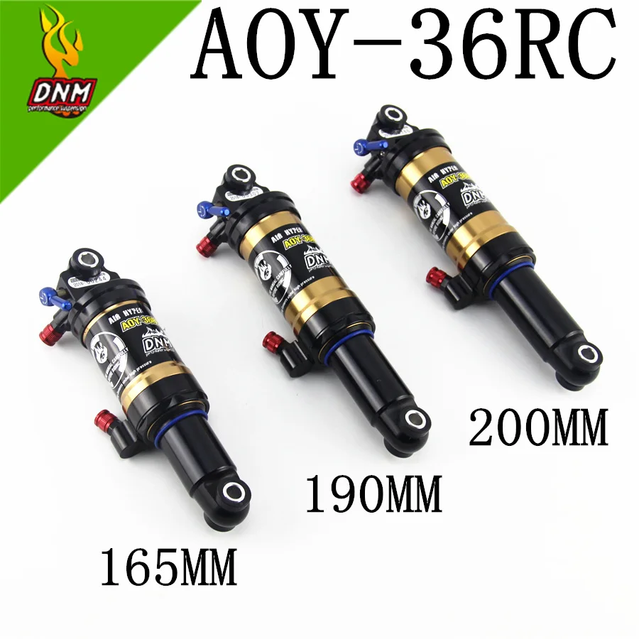 

2018 NEW DNM Mountain Downhill Bike Coil Rear Shock 165mm 190mm 200mm DNM Rear Shock With Lockout