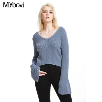 

Casual Sexy Women Knit Sweater Off Shoulder Top Fashion turtleneck women Pullover Female winter sweater pullover feminino 2018