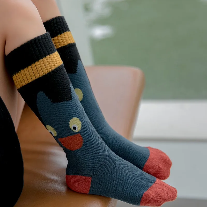 

Baby Girls leg Kids Knee High Socks Girls Boys Cartoon Cotton Socks Children Warmers lovely Baby Long Tube Leg Warm