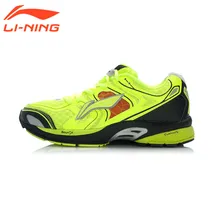 Li-ning originales hombres de la marca de deportes de absorción de choque zapatos corrientes de malla transpirable athletic cojín bounse gruesas zapatillas de suela
